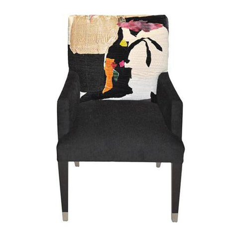 Black and White Dining Chair - Dining Room Chairs