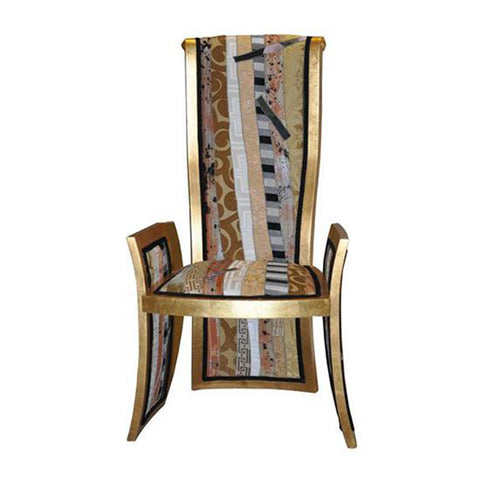 Cool High Back Chair - one-of-a-kind fabric by Sara Palacios