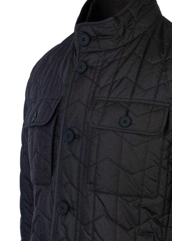 hugo boss mens padded jacket