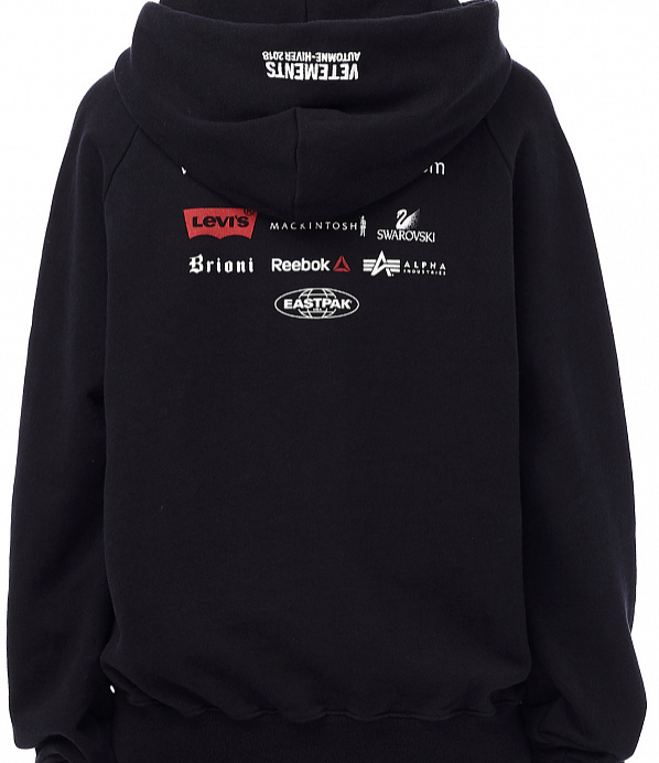 vetements automne hiver 2018 hoodie