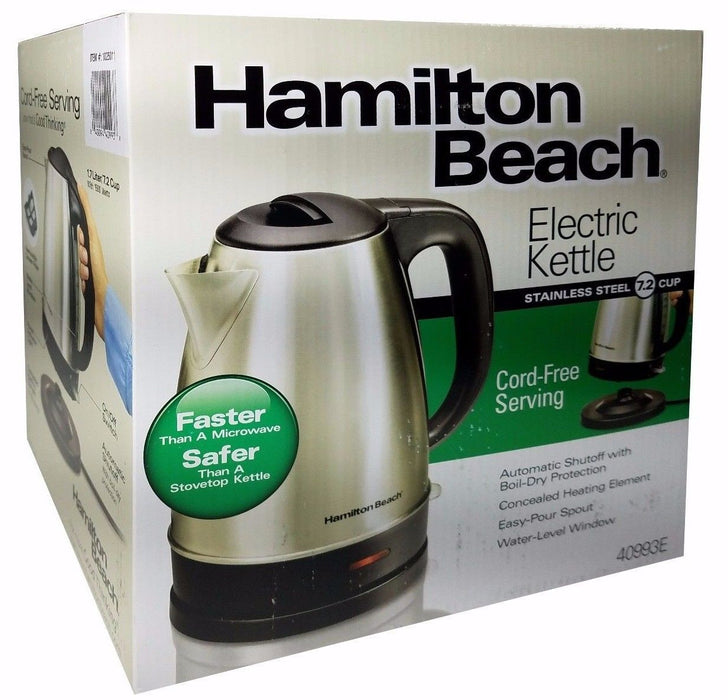 hamilton beach electric kettle 7.2 cup