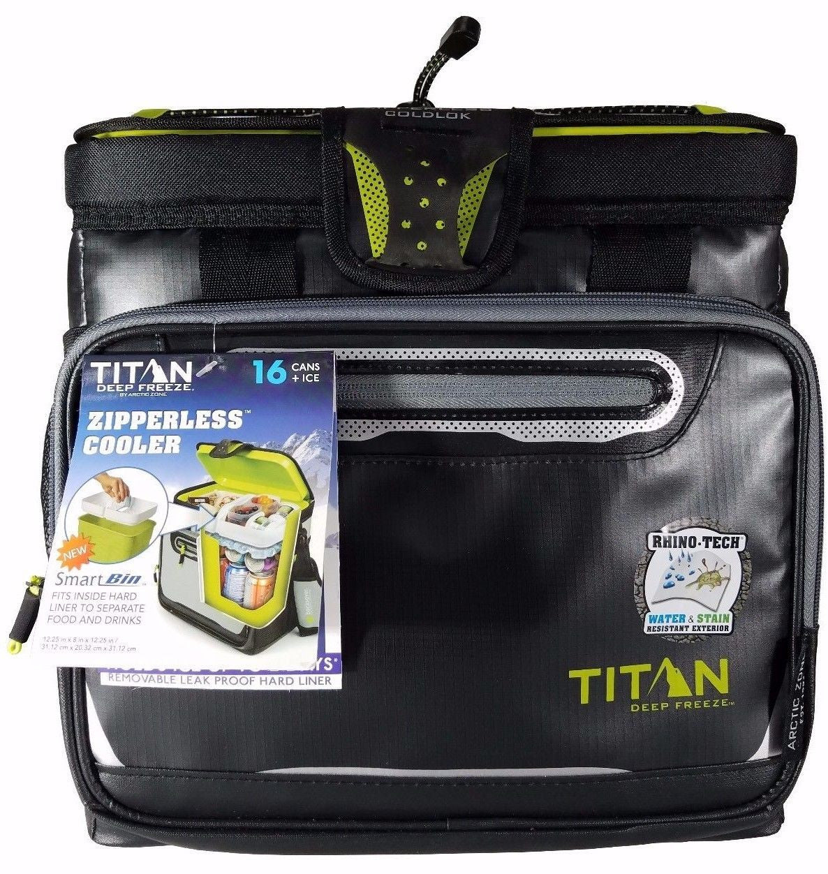 titan 16 can zipperless cooler