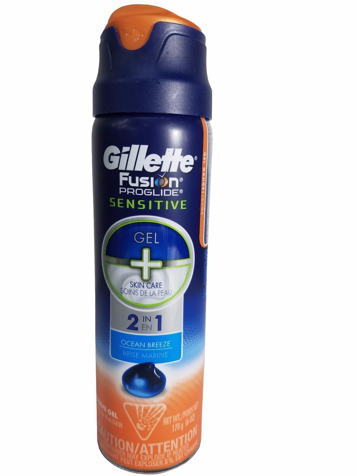 Gillette fusion proglide sensitive гель для бритья для чувствительной кожи