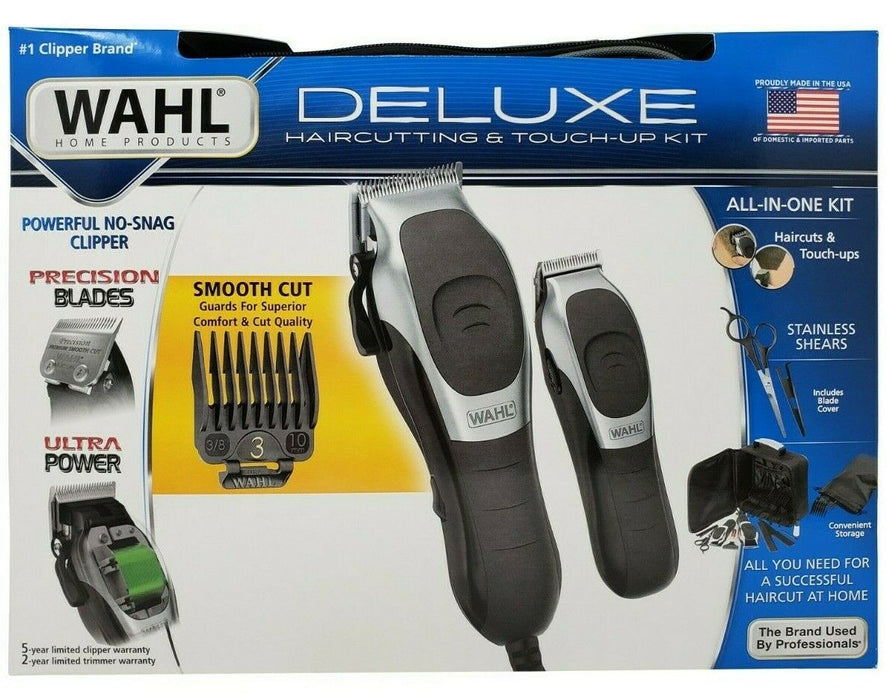 wahl deluxe haircutting & touch up kit