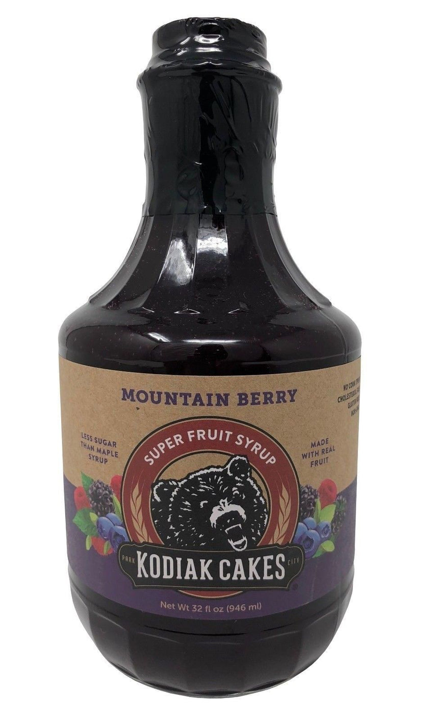 Kodiak Cakes Super Real Fruit Syrup 32 FL OZ - Mountain Berry ...