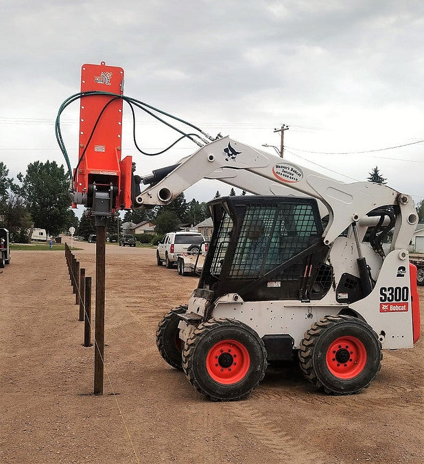 VIBE DRIVE 120 Series Skid Steer Post Drivers FenceFast Ltd.