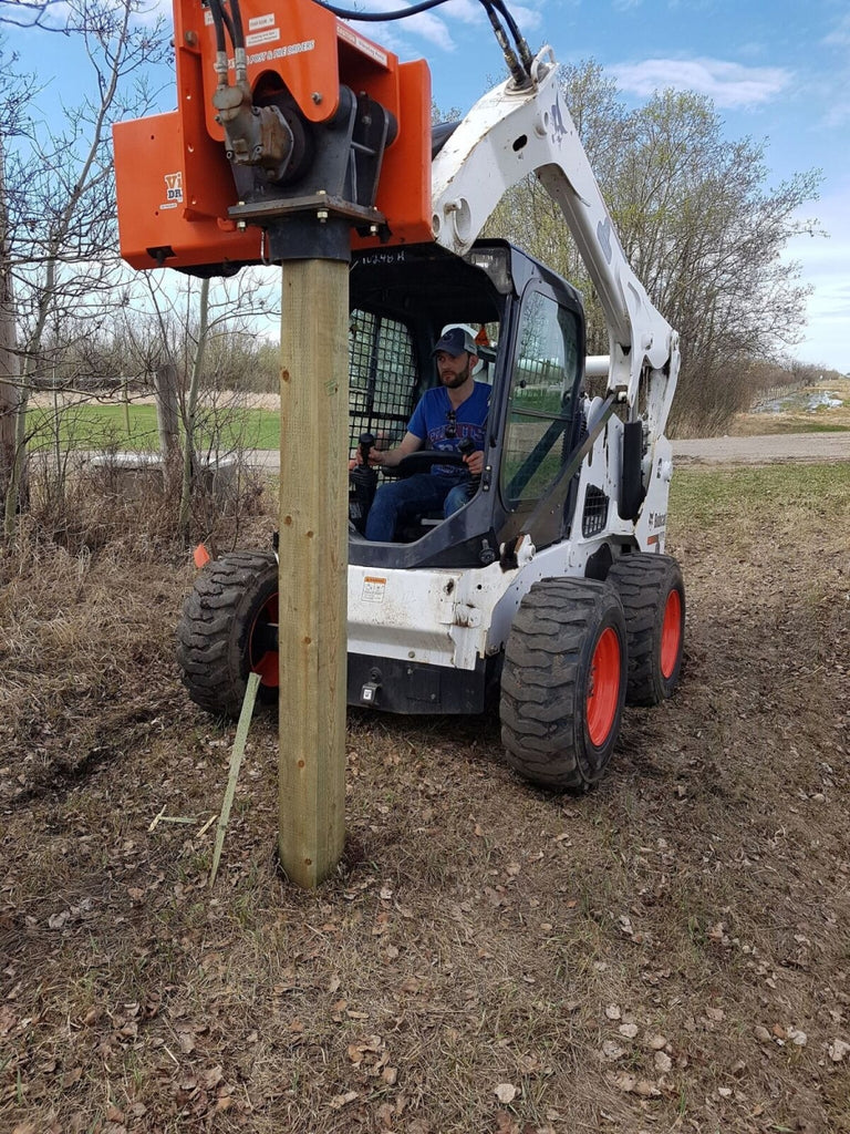 Skid Steer Vibratory Post Driver For Macfarmbertyl