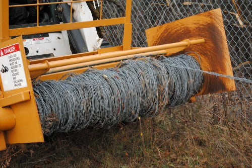 barb wire roller