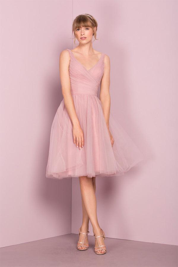 Dancing Queen 3323A - Sleeveless Tea-length Dress – Couture Candy