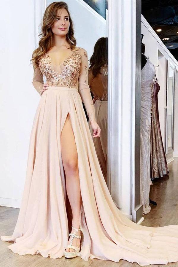 https://cdn.shopify.com/s/files/1/1502/2532/products/a-line-v-neck-long-sleeves-light-champagne-prom-dress-with-appliques-psk149-pgmdress-837963.jpg?v=1683038894