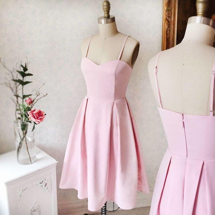 Strapless Sweetheart Neck Homecoming Dress Blush Pink Short Prom Dress –  Pgmdress