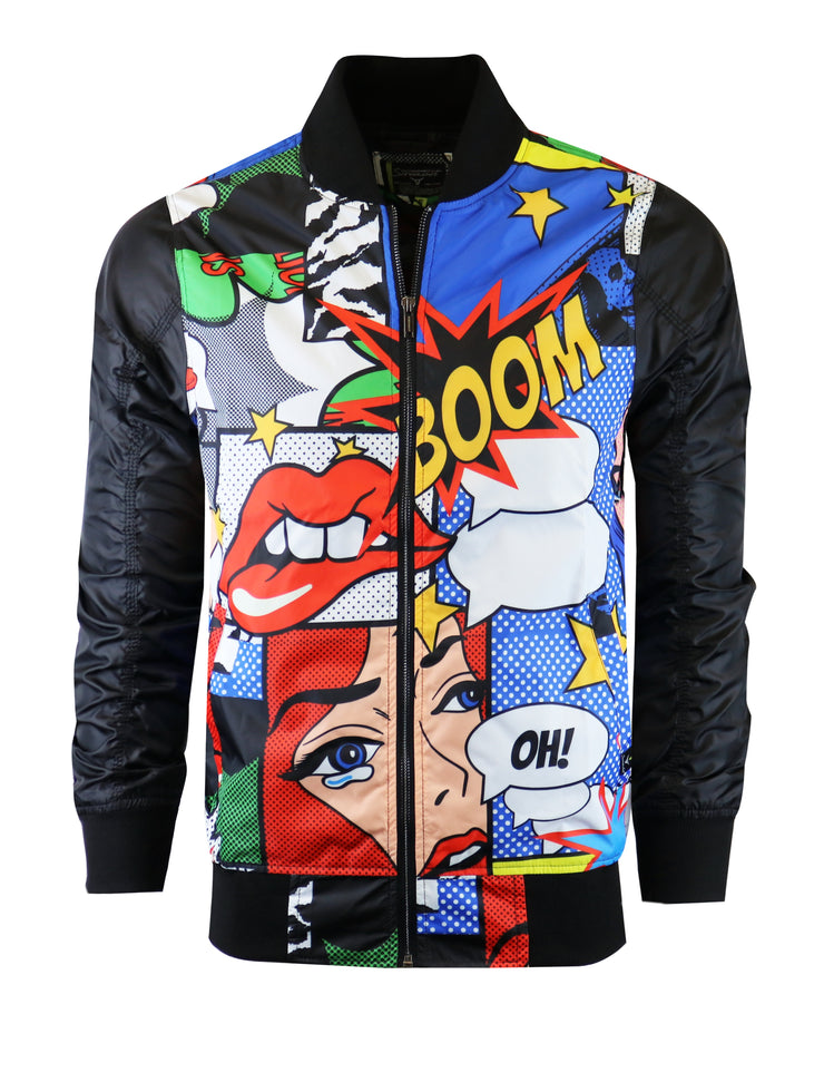 S51050-ANIMATION BOMBER JACKET (POP) – Screenshotbrand