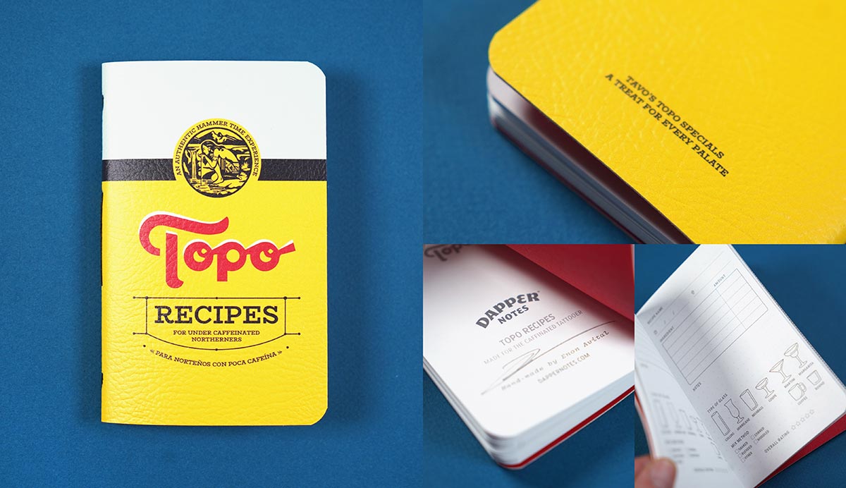 Topo Chico recipes notebook - for under caffeinated northerners 