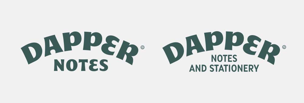 The new Dapper Notes logo designed with Mark Caneso