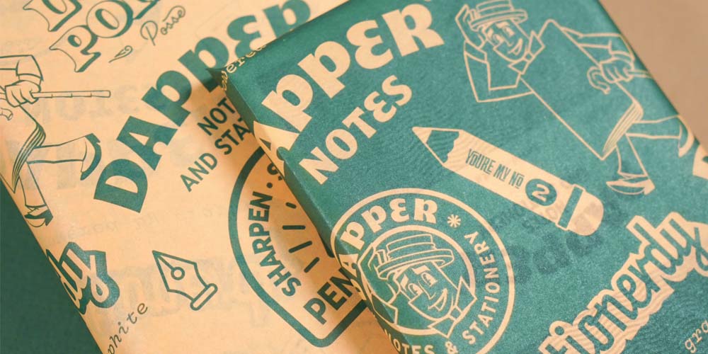 new Dapper Notes packaging preview