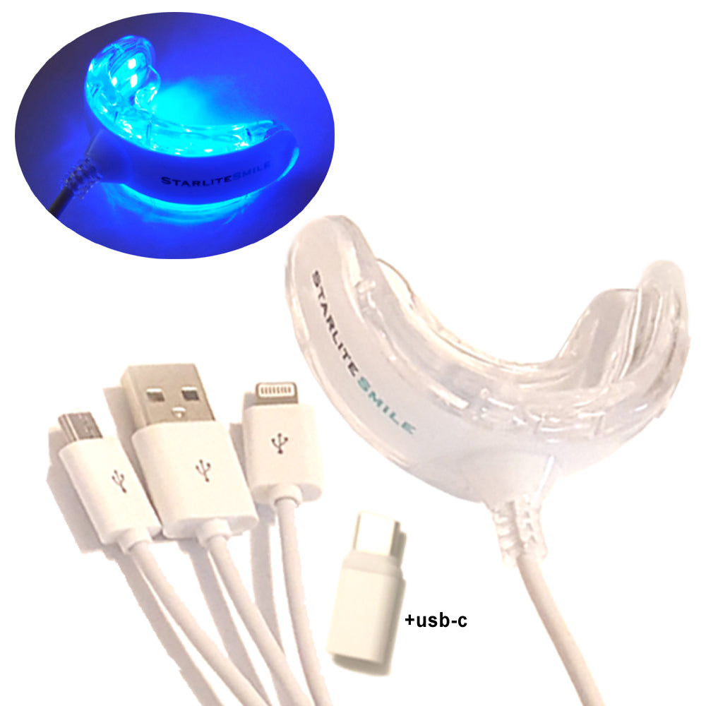 Starlite Smile Blue Light Therapy light for gum disease, bleeding gums, toothache