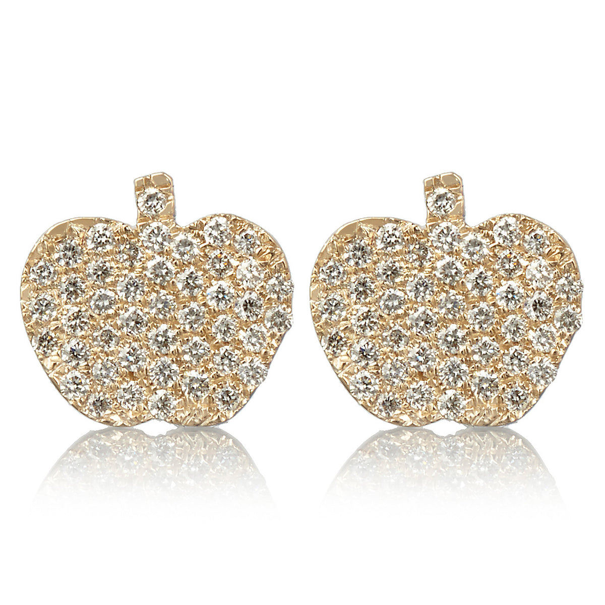 Apple Earrings – Bianca Pratt Jewelry