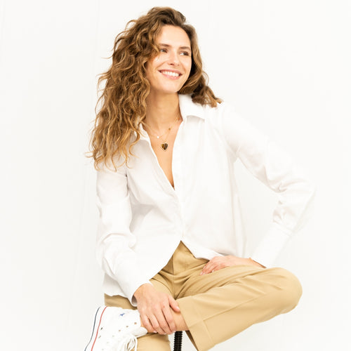 Tomboy Shirt - Classic White