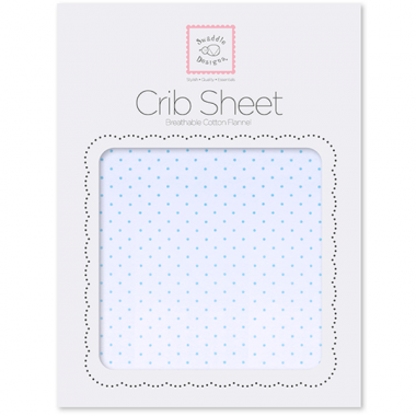 flannel fitted crib sheet