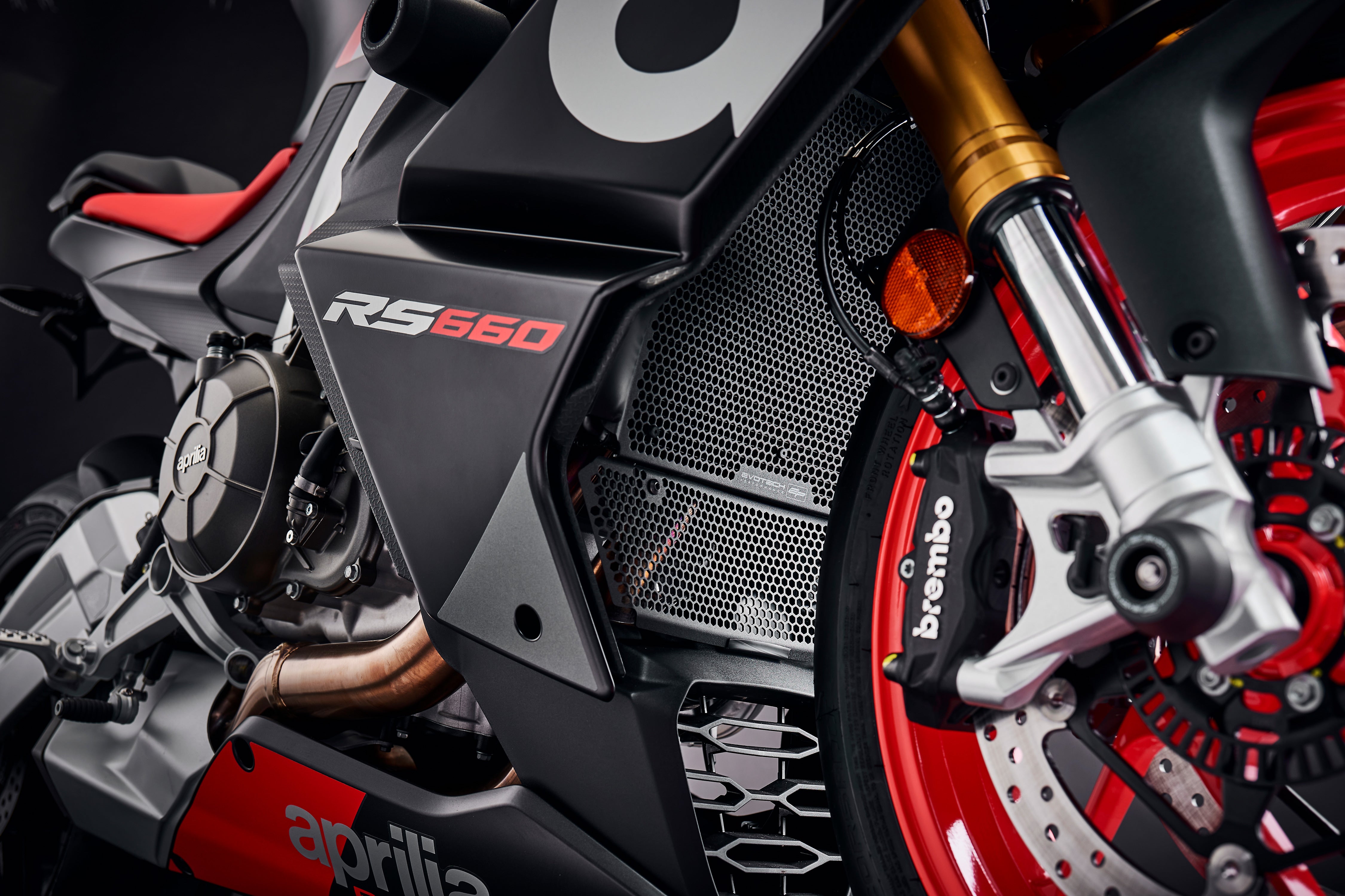 ACCESSORY LINE! accessories now available for Aprilia RS660 – Evotech-Performance