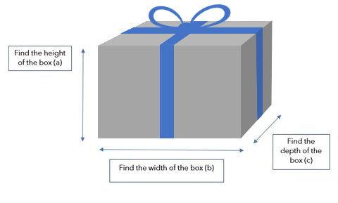 How to measure how much ribbon you'll need – Kudos Giftwrap