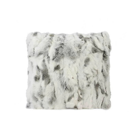Kích thước gối trang trí Rabbit Fur - Siberian Ash là 50 x 50cm