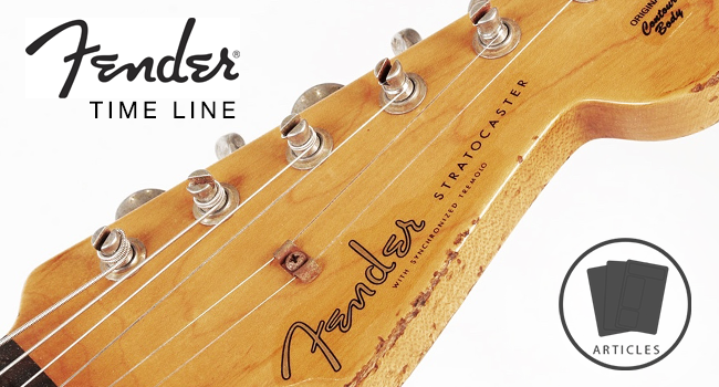 Fender Timeline | The History Of Fender Guitars ...