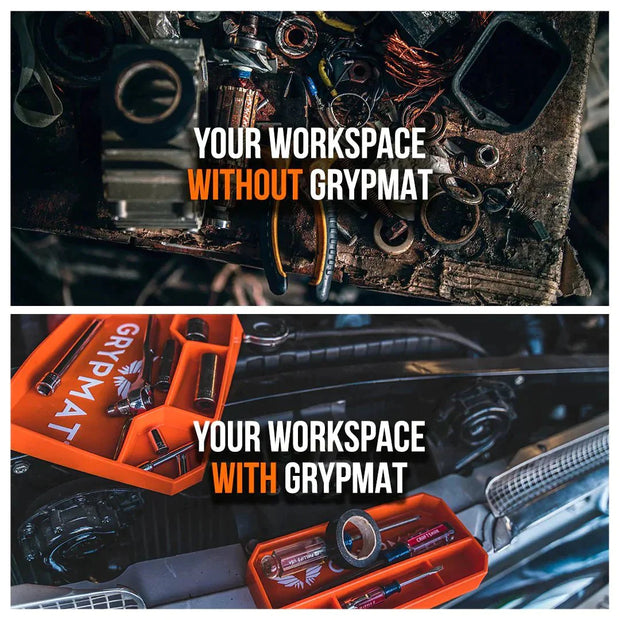 Grypmat Flexible, Non-Slip Tool Mat Powered by Toolbox Widget