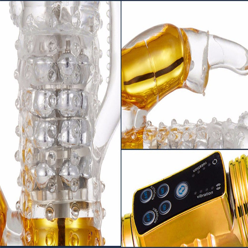 Waterproof Multispeed Vibrator G Spot Dildo – Pleasuremepink