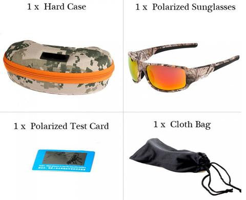 Camouflage frame polarised sunglasses with 100% UV400 protection5