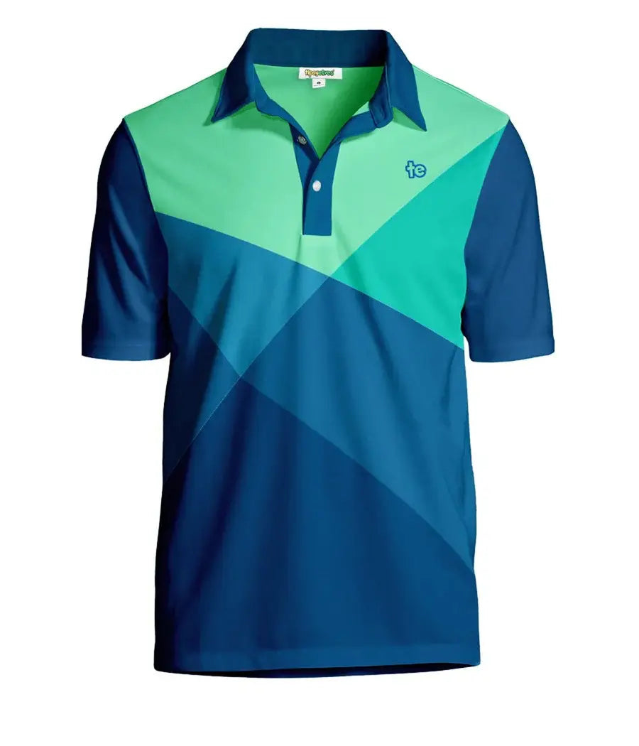 Birdie Little Secrets Men's Golf Shirt - Geometric Golf Polo