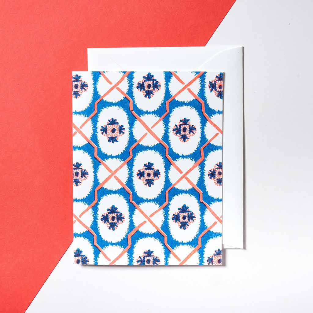 Topkapi Lattice - Set of 8 Cards