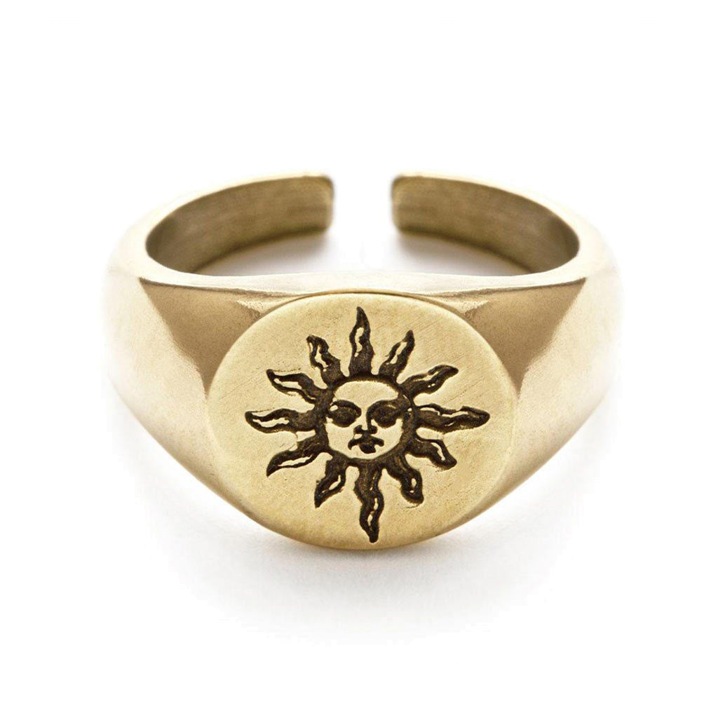 El Sol Signet Ring