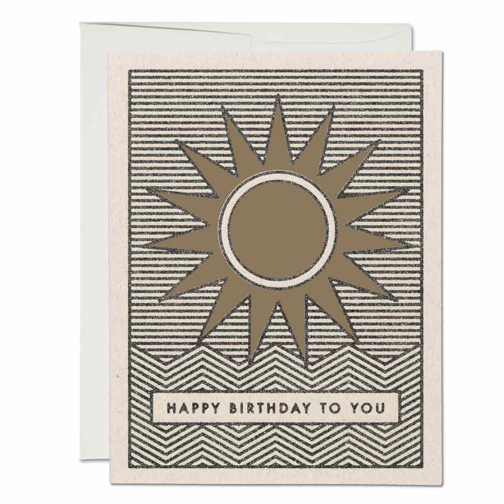 Sunshine Birthday Card