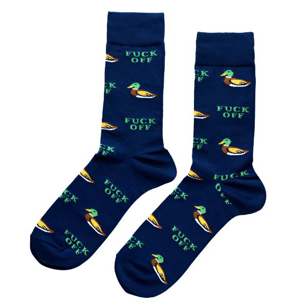 Men's Crew Socks - Duck Off