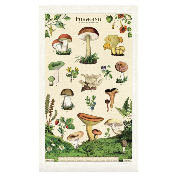 Foraging Tea Towel