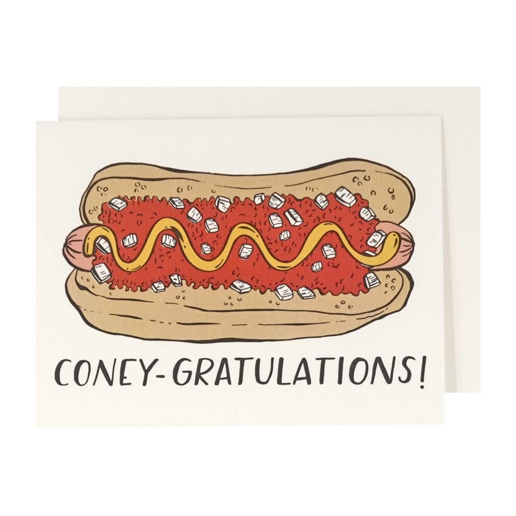 Coney-gratulations! Letterpress Card