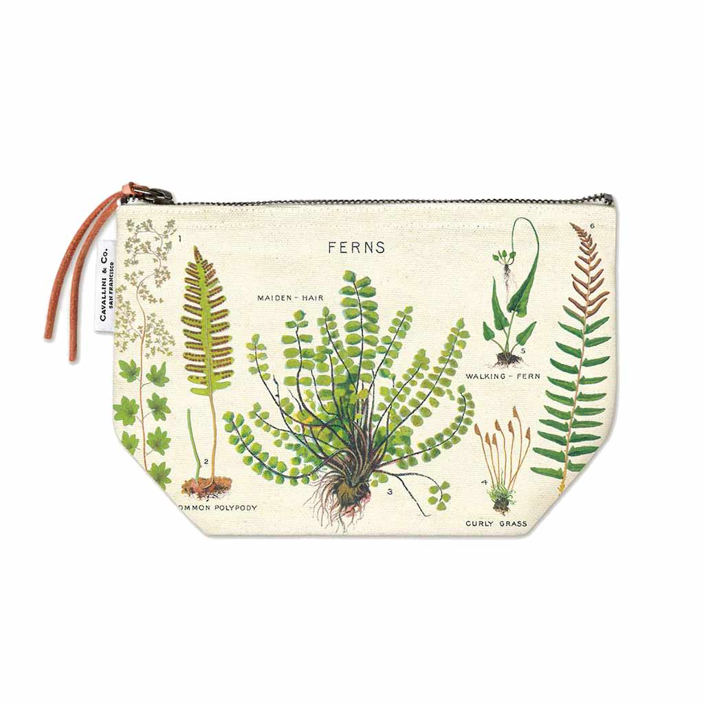 Ferns Vintage Pouch