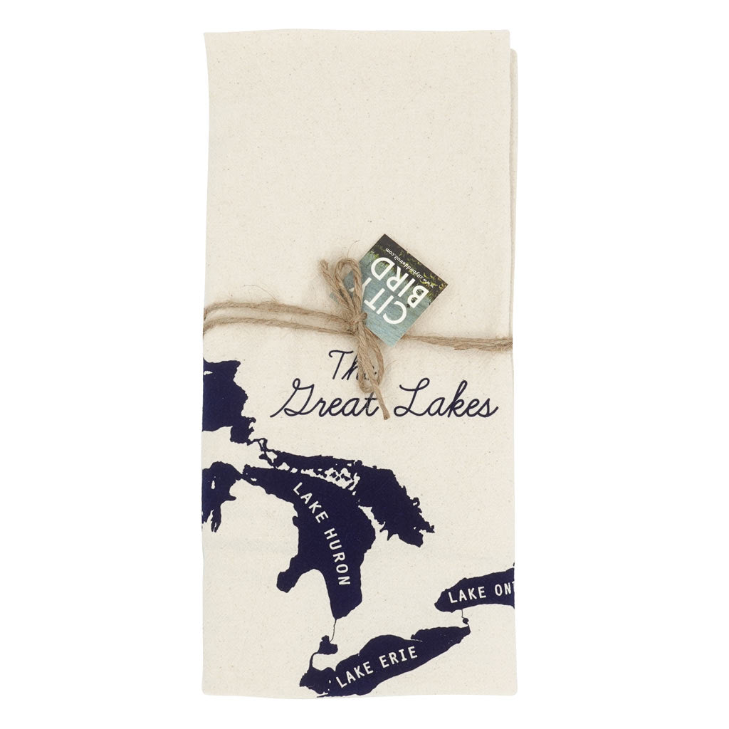 Great Lakes Tea Towel