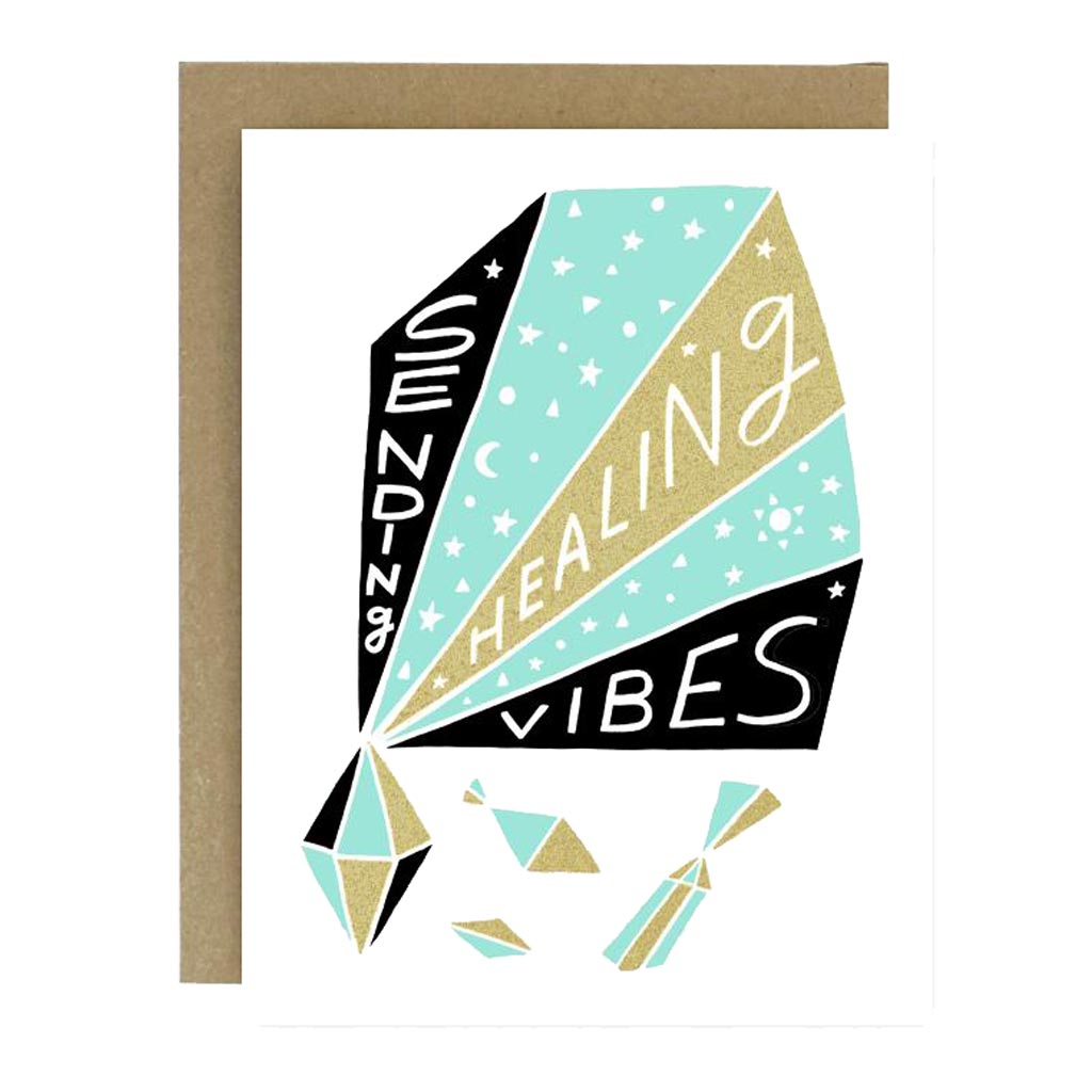 Free Printable Healing Vibes Card