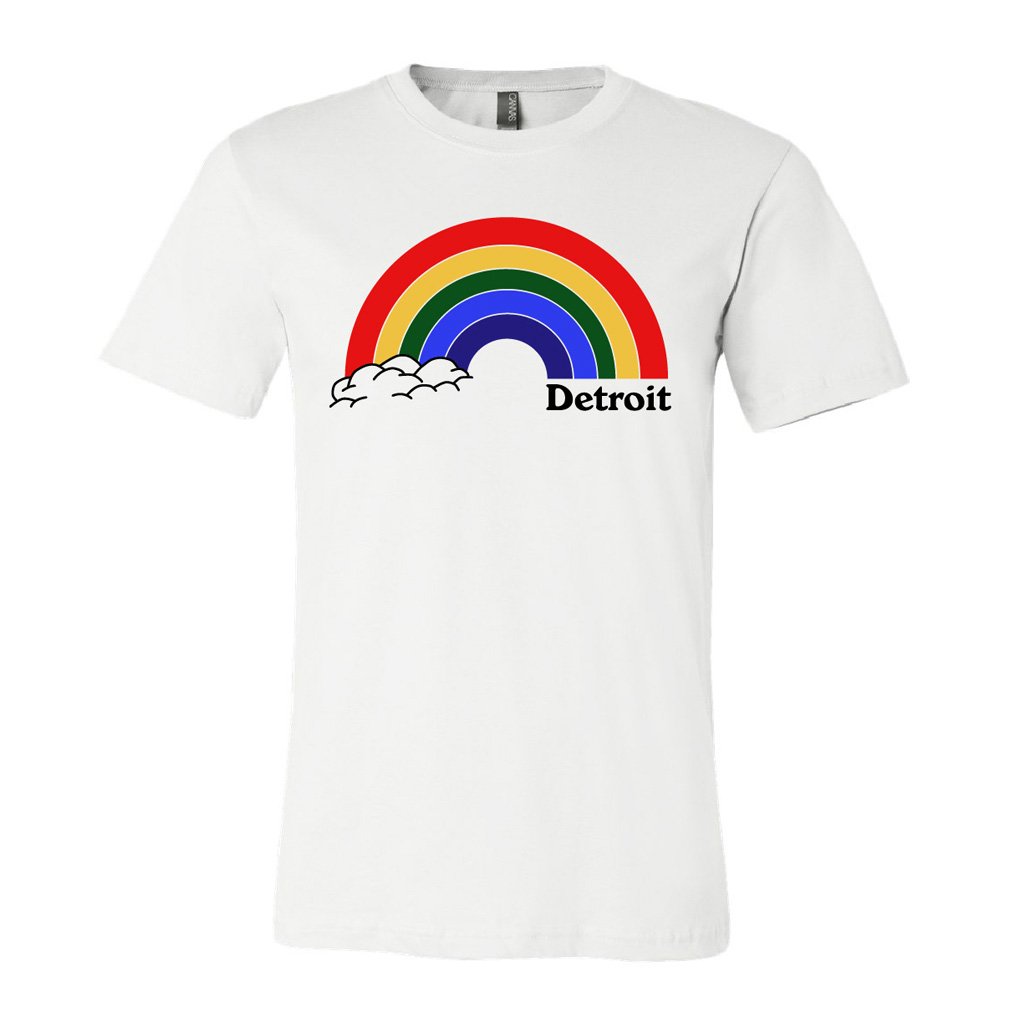 Rainbow Detroit T-Shirt