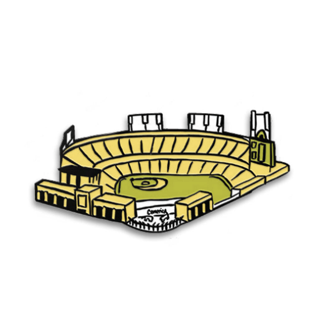 Comerica Park Enamel Pin