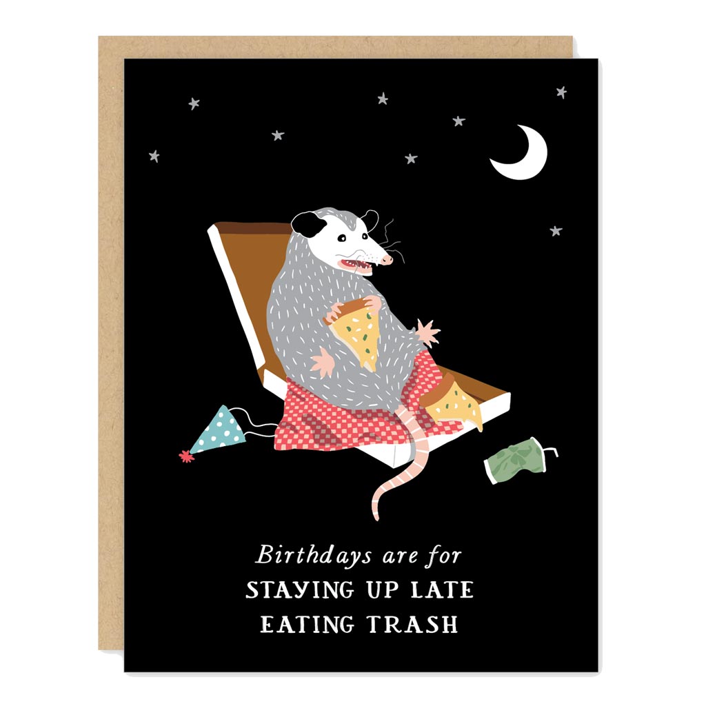 Birthday Possum Card