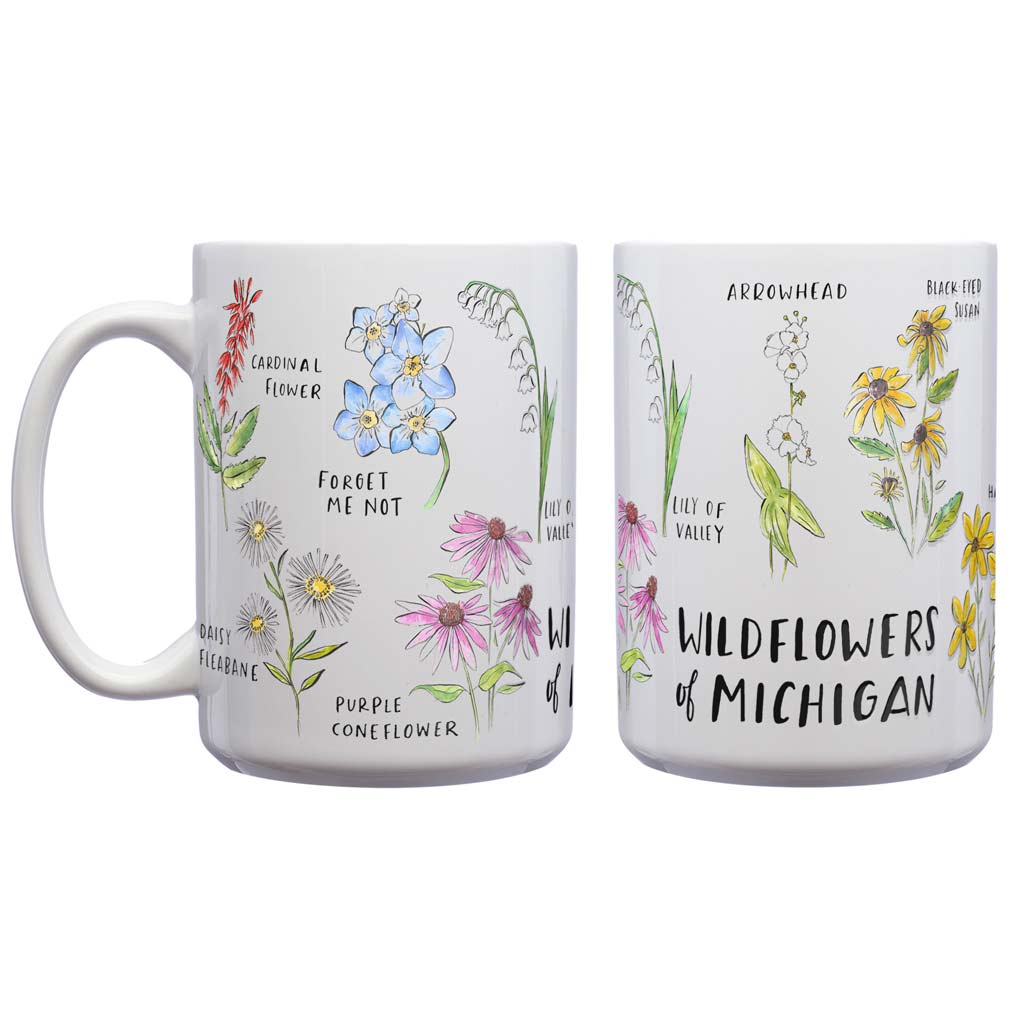 Michigan Wildflowers Mug