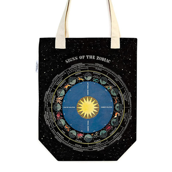 Zodiac Chart Tote Bag