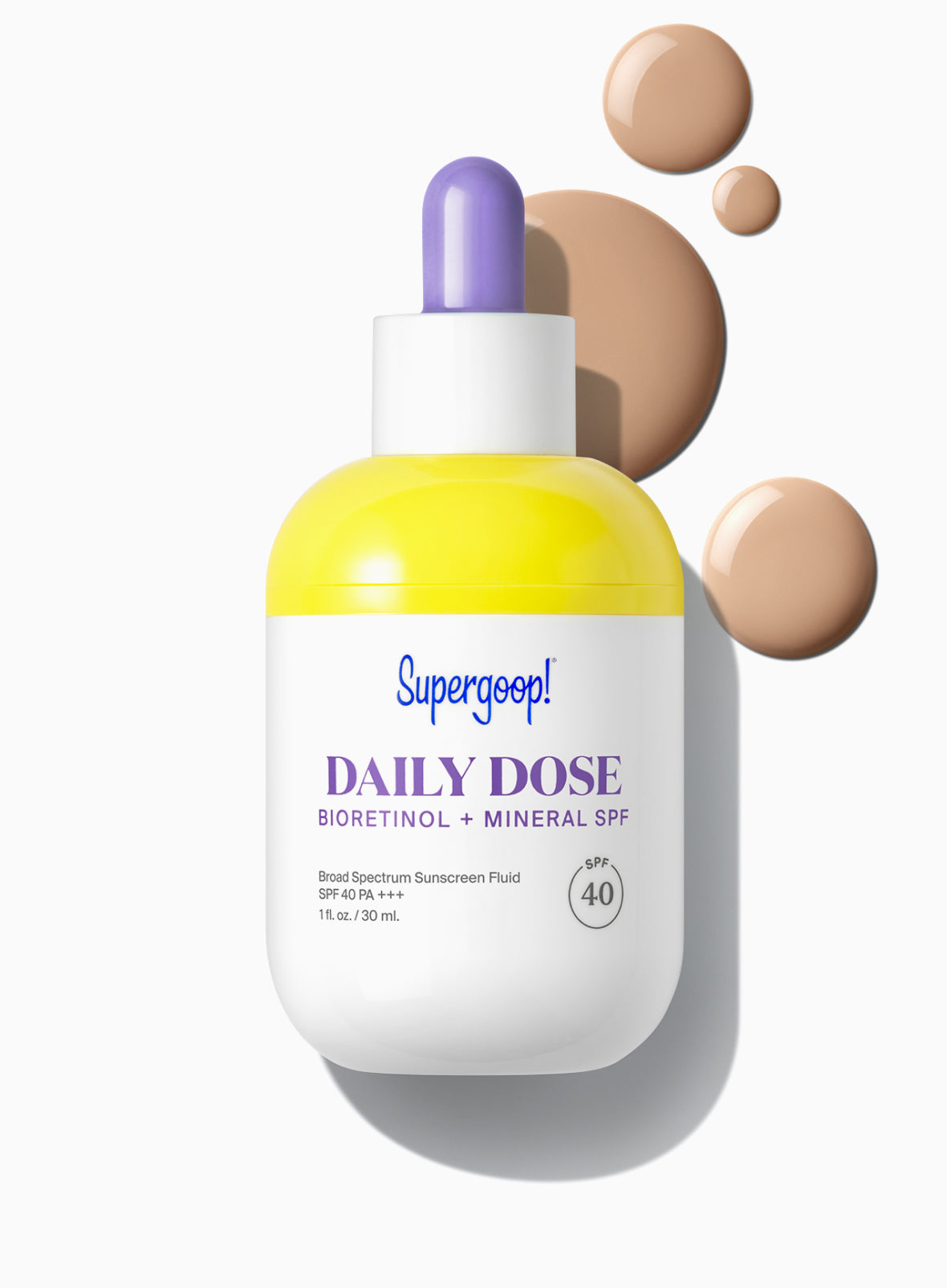 Daily Dose Bioretinol + Mineral SPF 40 Sunscreen 1.0 fl. oz. | Supergoop!