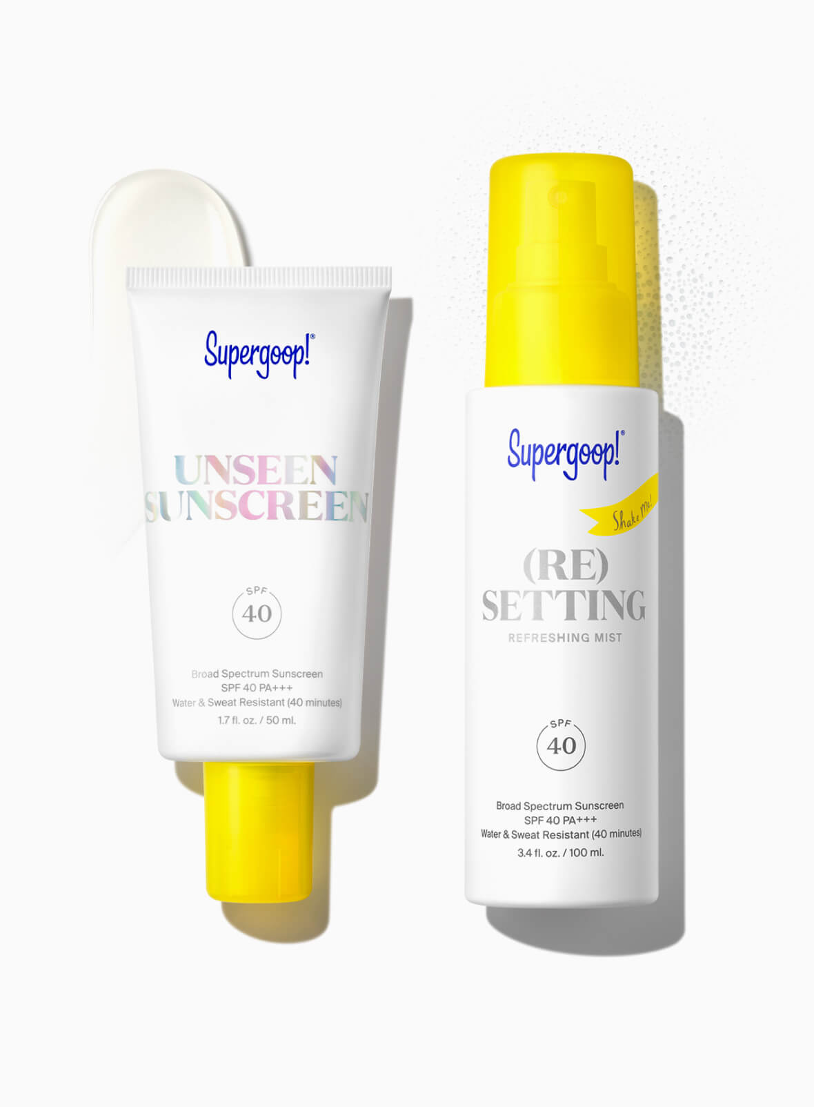 The Invisible Prime & Reapply Set Sunscreen | Supergoop!