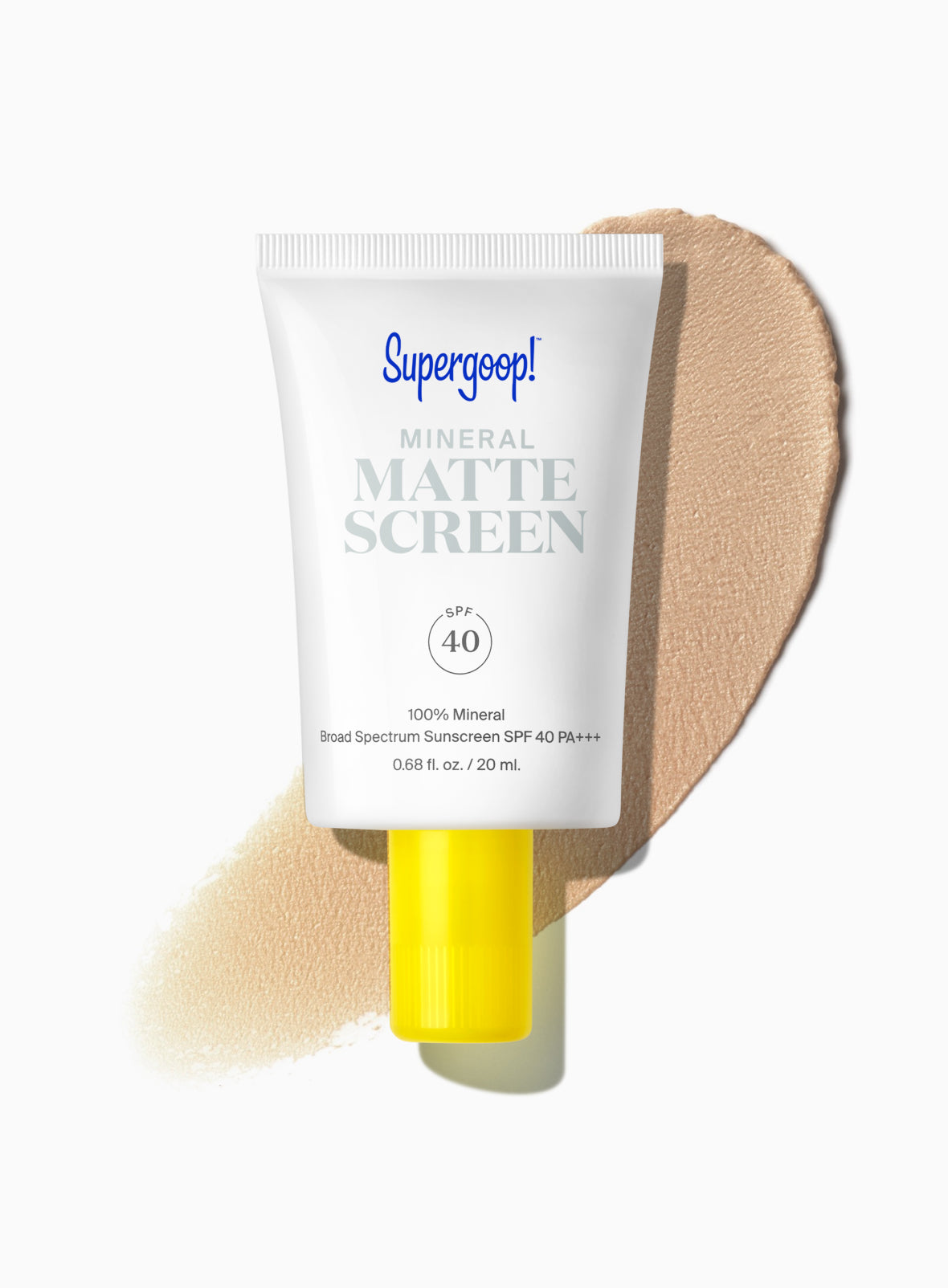 Mineral Mattescreen SPF 40 0.68 fl. oz. | Supergoop!