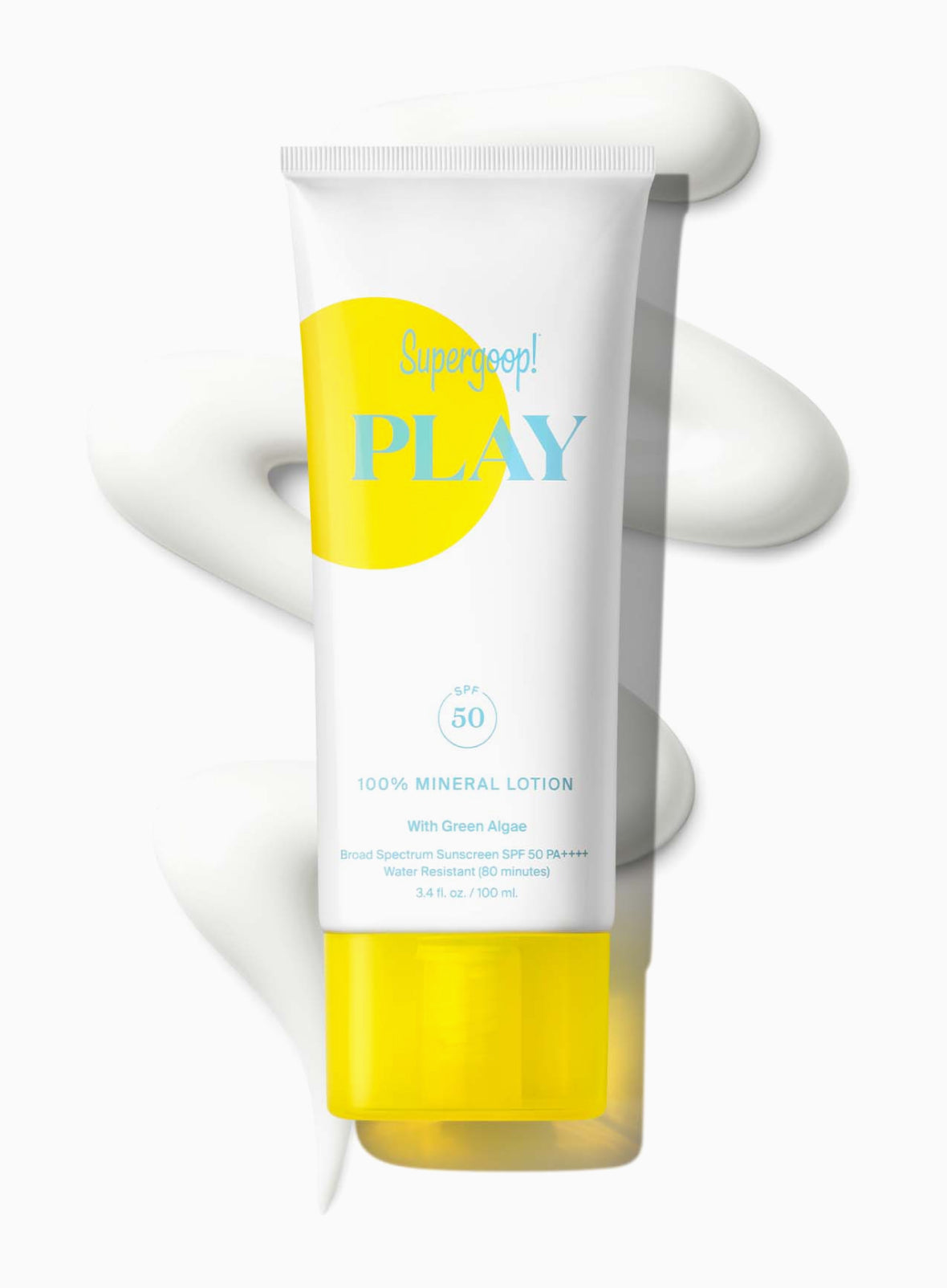 PLAY 100% Mineral Lotion SPF 50 Sunscreen 3.4 fl. oz. | Supergoop!