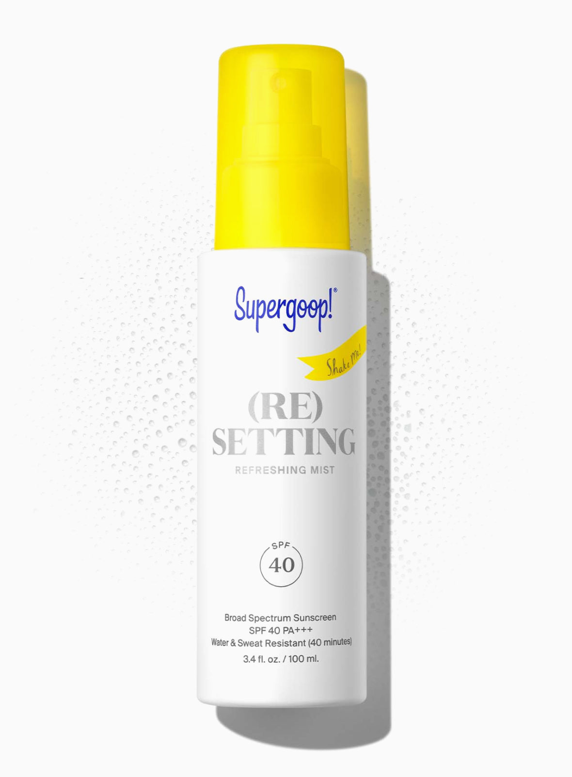 (Re)setting Refreshing Mist SPF 40 Sunscreen 3.4 fl. oz. | Supergoop!